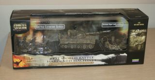 Forces Of Valor 1/72 Ww2 German Tiger 1 Tank With Soldiers Misb 2007 85404