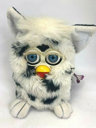 Furby Interactive Toy 1998 Dalmatian Not Black And White Vtg