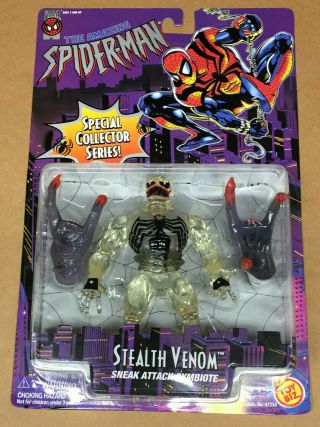 " Stealth Venom " Spider - Man Special Collector Series 1996 Toy Biz