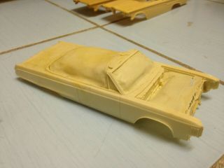1967 Dodge Convertible Resin Cast 1/25th Scale Model Car Body