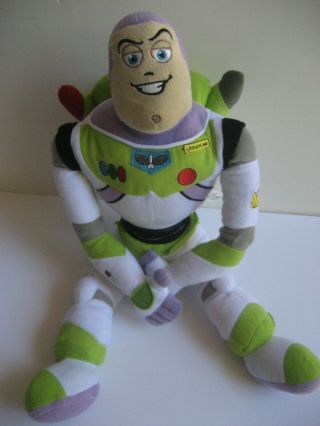 2009 Disney Pixar Toy Story Buzz Lightyear 20 " Plush Large Stuffed Toy Euc