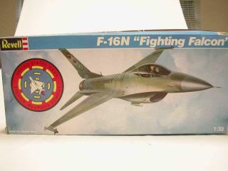 1/32 Revell Monogram F - 16n Fighting Falcon F - 16 Plastic Scale Model Kit Complete
