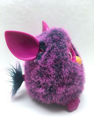 Furby 2012 Retired Hasbro Purple Black Voodoo Purple EUC Interactive Toy 2