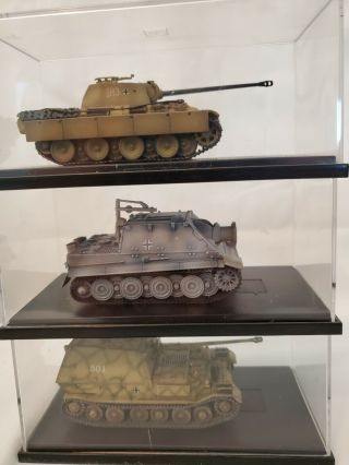 1/72 Dragon Armor Panther Tank,  Sturm Tank,  Elefant Tank