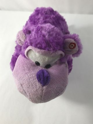 Gemmy Purple Monkey Gorilla Plush Dancing Singing You Make Me Feel 10”