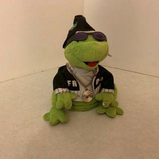 Gemmy Frogz - Rapping Hip Hop Green Frog - 50 Cent - In Da House - Birthday