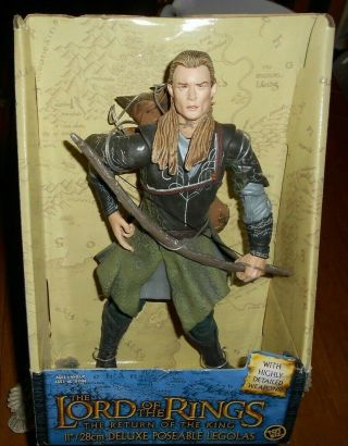 Lord Of The Rings Legolas 12 Inch Action Figure Shoes Wear
