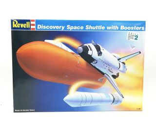 1:144 Revell Discovery Space Shuttle With Boosters Model Kit R11744
