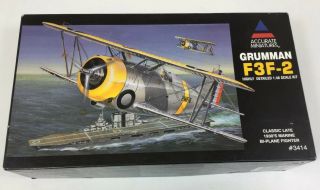 Accurate Miniatures 1/48 F3f - 2 With P/e Parts