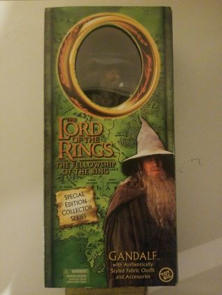 Lord Of The Rings:fellowship Of The Ring - Gandalf Action Figure Special Edition