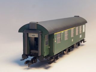 Marklin Scale 1 Passenger Car 1st & 2nd class,  with INTERIOR LIGHT DB type AB3yg 2