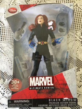 Marvel Ultimate Series Black Widow Premium Action Figure Disney Store