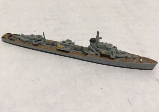 West German Cast Lead Model Ship 1/1250 S 182 Escort Destroyer Royal Navy Naval