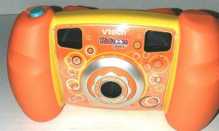 Vtech Kidizoom Kids Camera Connect Orange 1.  3 Megapixel 4x Digital Zoom Reset