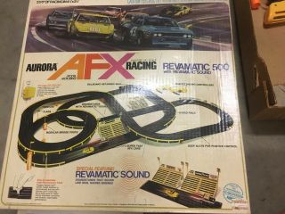 Aurora AFC Revmatic 500 With Revmatic Sound Electronic HO Scale Racing Set 3