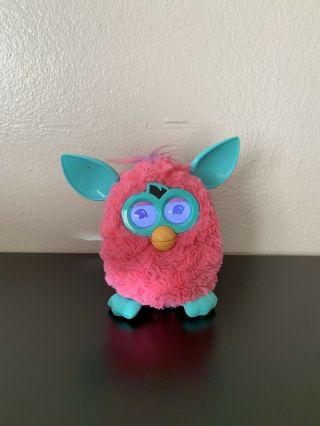Furby Boom Cotton Candy Pink & Blue Talking Interactive Toy 2012