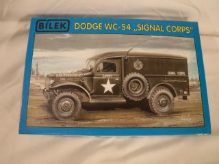 1/35 Bilek Italeri Us Dodge 4x4 Radio Truck Signal Corps 997 F/s Bag Complete