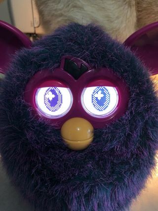 2012 Furby Boom Teal Purple Pink Voodoo And Electronic Toy