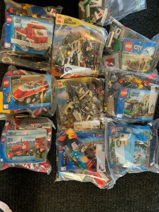 Lego City And Lone Ranger 4645 4430 7208 79110 4204 60069 (box 5)