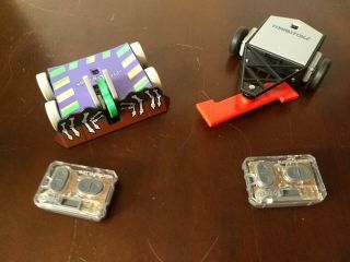 Tombstone And Witch Doctor Hexbug Battlebots Remote Controlled