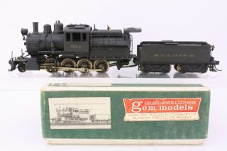 Gem Models Olympia Brass Ho Scale Reading Railroad 15 - C 2 - 8 - 0 Consolidation