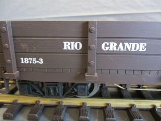 Kalamazoo Trains G Scale Rio Grande work Caboose 1875 - 3 2