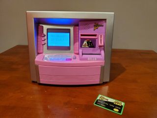 Zillionz Pink Atm Savings Goal Toy Bank With Card Really Cool