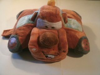 Mater Cars Pillow Pets Pee Wees Plush Stuffed Disney Pixar Tow Truck Toy Decor