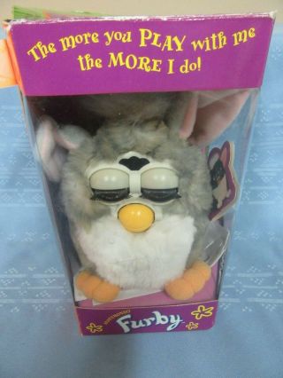 1998 Tiger Furby Model 70 - 800 And Instructions
