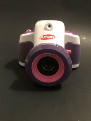 Hasbro Playskool 2 In 1 Camera/projector Purple White