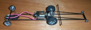 1/24 Drag Slot Car Running Chassis See Motor Video Champion Pro - Track Drs
