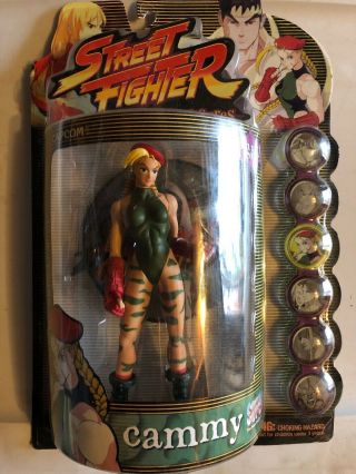 Street Fighter Cammy Round One Alpha Action Figure Sf295000 1999