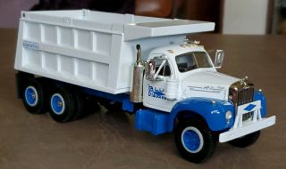 First Gear Dump Truck Blue Diamond No Box