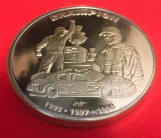 Jeff Gordon One Pound Proof Silver Coin (one Troy Pound)