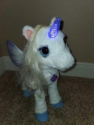 FurReal Friends My Magical Unicorn StarLily Pegasus Horse Interactive 2