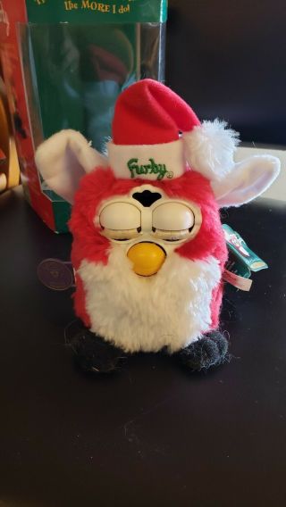 Furby Santa Special Limited Edition 1999 Tiger Electronics With Tags