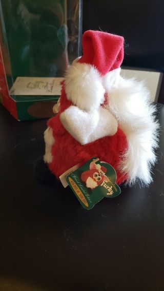 FURBY SANTA SPECIAL LIMITED EDITION 1999 Tiger Electronics with Tags 2