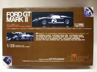 Union 1/25 Ford Gt Mark Ii Identical Scale Series Americas First Le Mans Winner