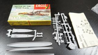 G Eagle Hms Ajax Model Kit 1:1200 Boxed Table Top Battle Of River Plate
