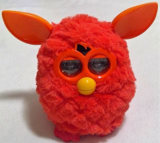 Furby Red Orange Phoenix Hasbro 2012 Toy Electronic Animal
