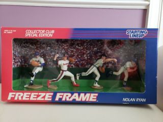 1995 Starting Lineup Freeze Frame Nolan Ryan