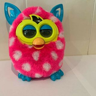 Furby Boom Pink And White Talking Pet Hasbro