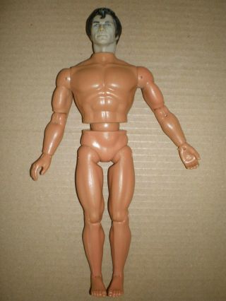Vintage 1978 Mego Reeves 12 " Superman Posable Action Figure Muscle Body 1977