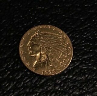 1928 Indian Head $2.  50 2.  5 Dollar.  999 Gold Coin