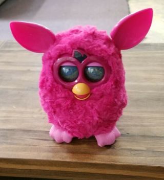 Hasbro Furby Boom A0008/a0002 Pink Plush Toy With Pink Ears 2012