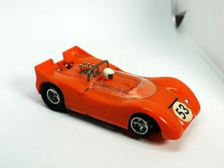 Strombecker Orange 53 Mclaren Racer 1/32 Scale Slot Car