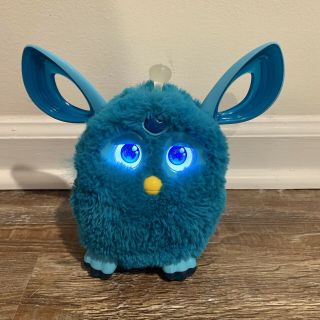 Hasbro Bluetooth Furby Connect 2016 Teal Blue Turquoise Pre - Owned