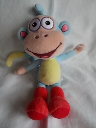 Boots The Monkey Plush Toy Dora The Explorer 8 Inches Ty 2010