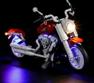 Led Light Kit For Lego Harley - Davidson Fat Boy 10269 (aus Seller)