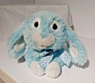 Blue Bunny Rabbit Sings Here Comes Peter Cottontail Sound & Motion 11 "